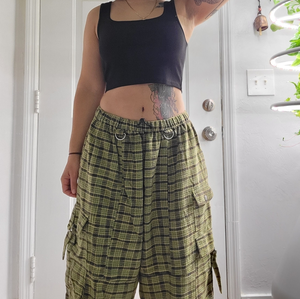 Urban Outfitters baggy plaid pants